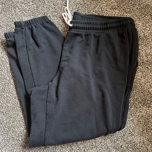 Maternity Old Navy sweatpants- large, black